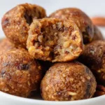 Pecan Pie Energy Bites - healthy snacks inspired by traditional pecan pie.