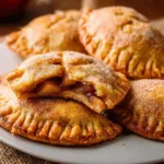 Delicious apple hand pies with a golden crust and warm apple filling.