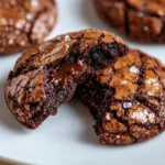 Delicious gourmet brownie cookies with rich chocolate flavor