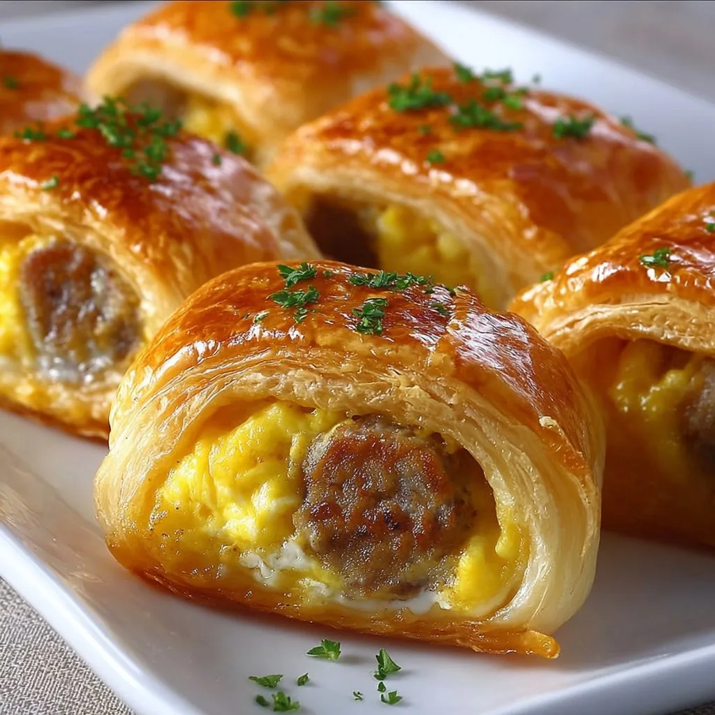 Sausage Egg Breakfast Roll-Ups – Quick & Easy Morning Treat! - mommyplates