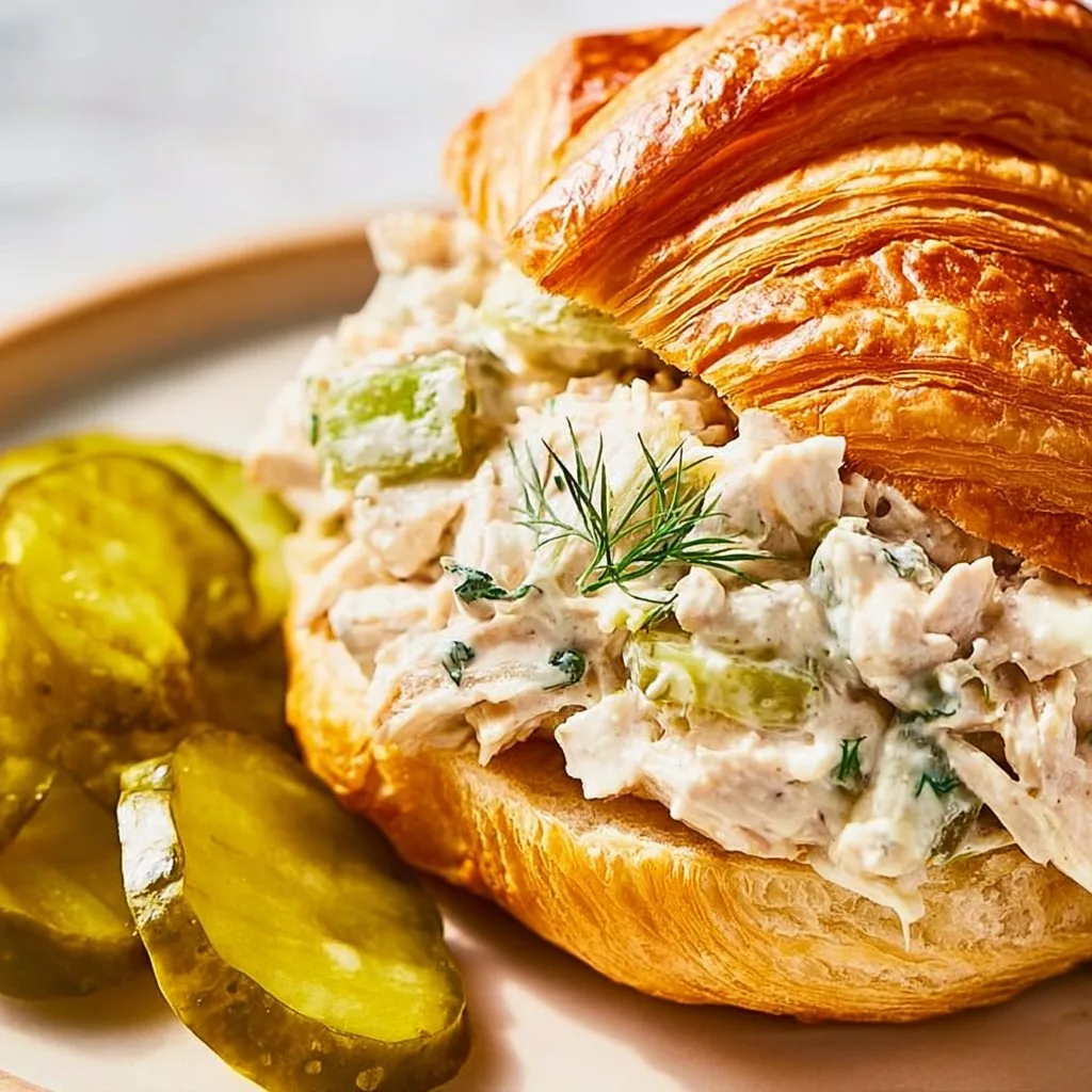 Flavored Dill Pickle Chicken Salad