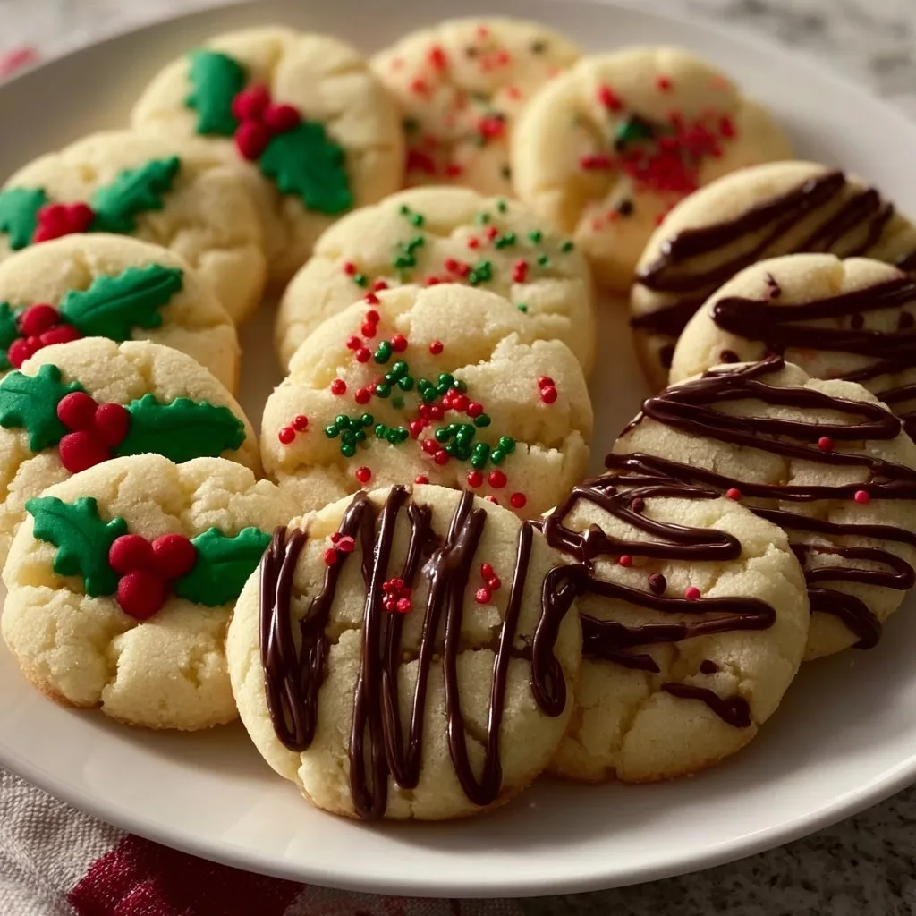 Whipped Shortbread Cookies