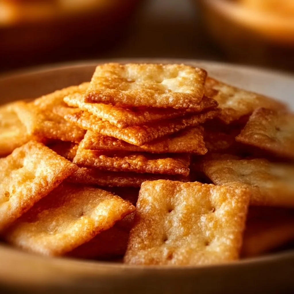 Homemade Cheese Crackers That Will Wow Your Snack Game