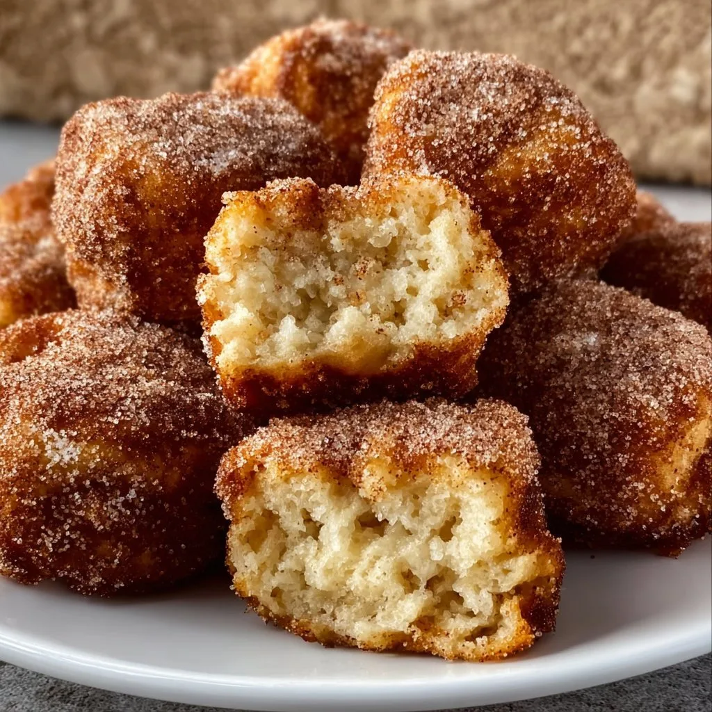 Vanilla Cinnamon Sugar Christmas Bites