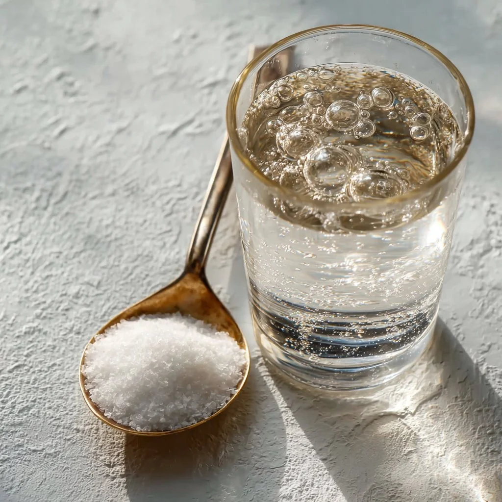 Baking soda water as a home remedy for indigestion relief