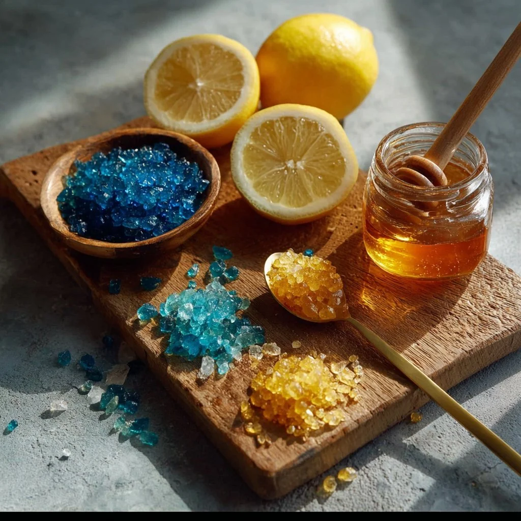 Blue Salt Trick for Men: Enhance your grooming routine for a sharp look.