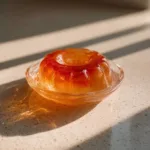 Colorful Burn Peak Jello dessert served in a bowl with fruits