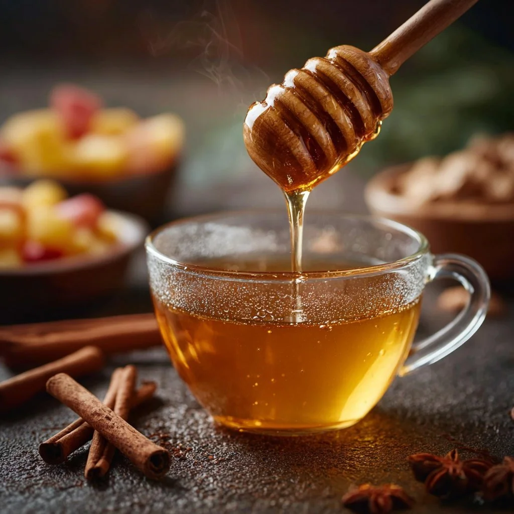 Canaan Honey jar showcasing its natural sweetness and benefits