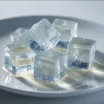 Clear gelatin dessert made with a simple gelatin recipe