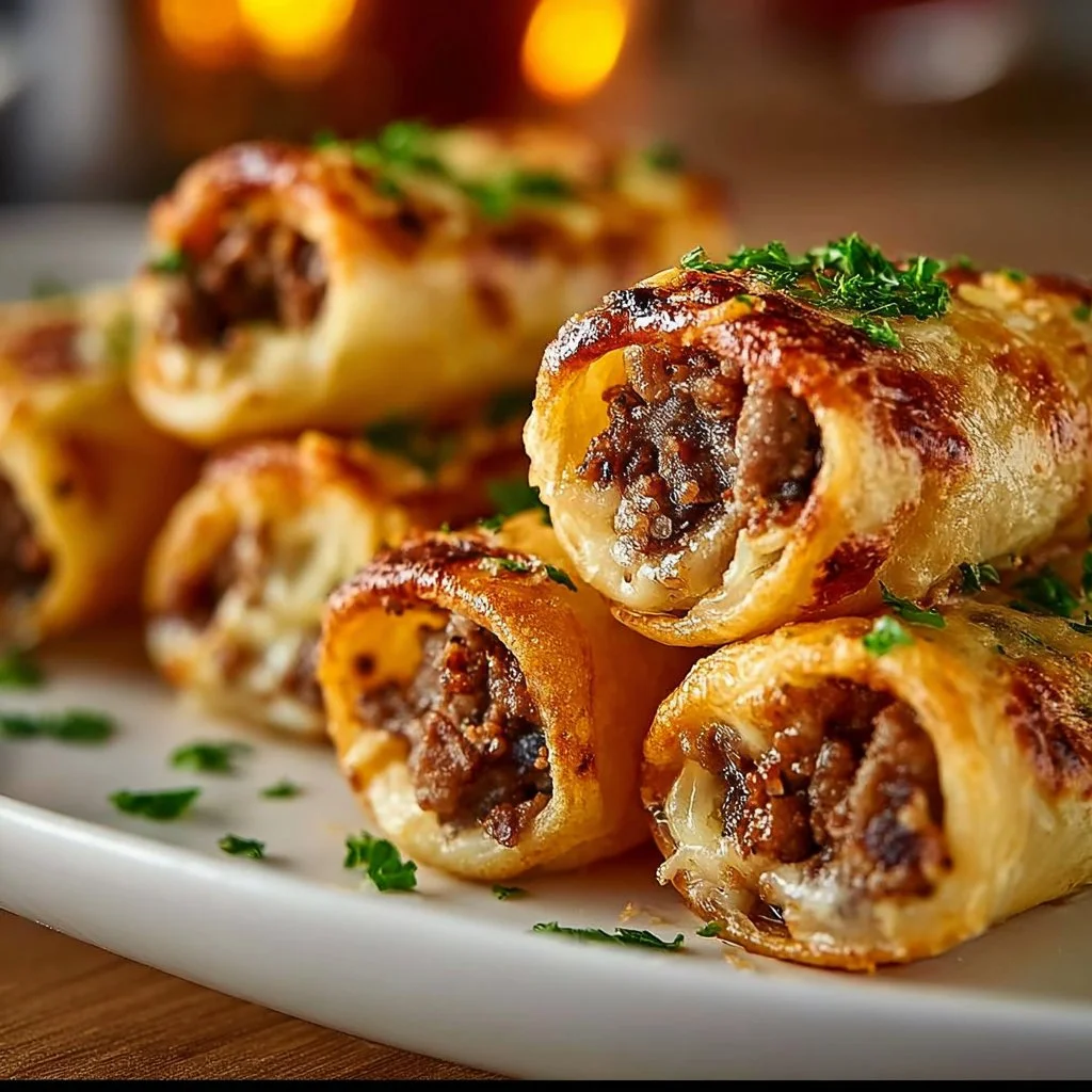 Keto Philly Cheesesteak Roll Ups made with low-carb ingredients for a delicious meal