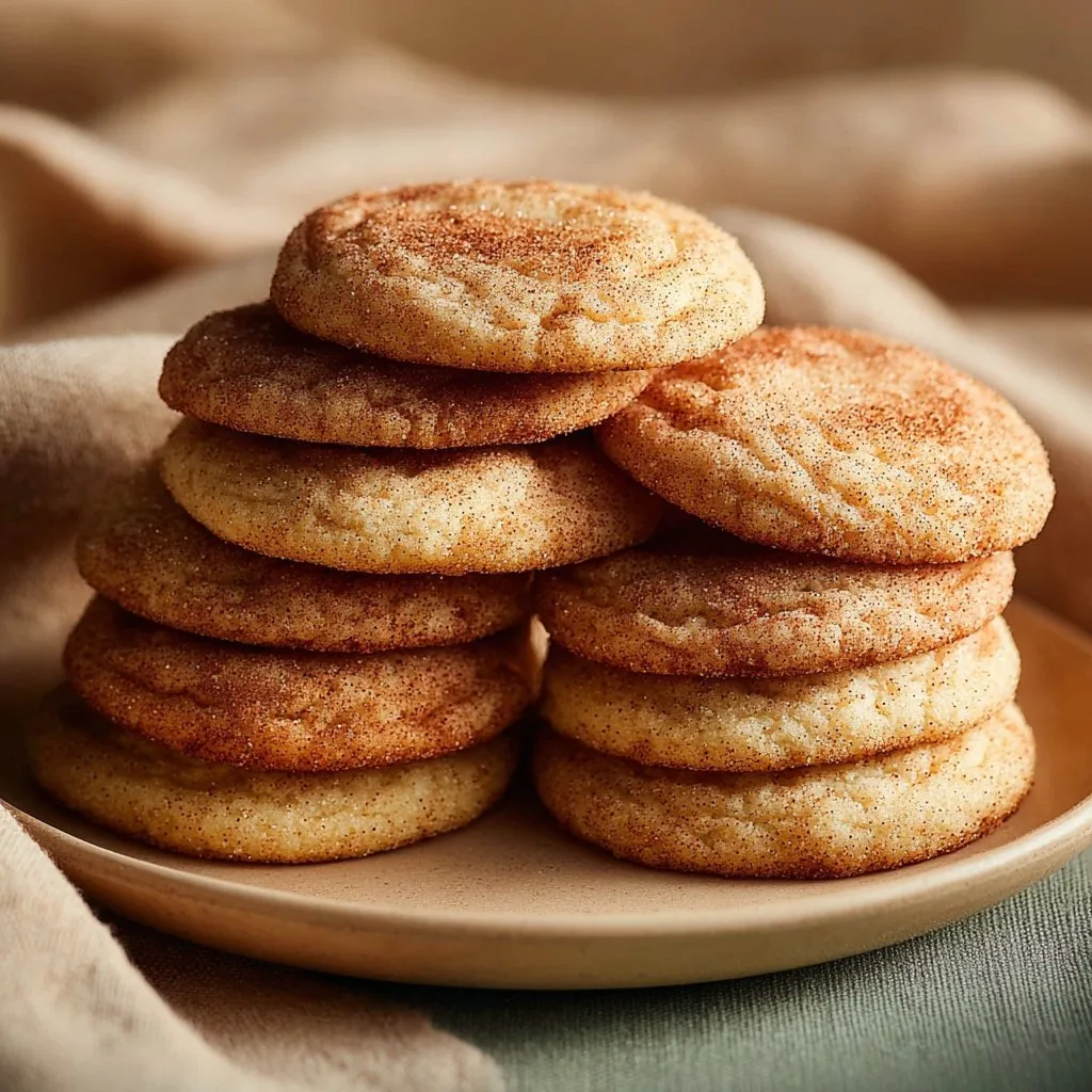 Quick and Chewy Cinnamon Sugar Cookies