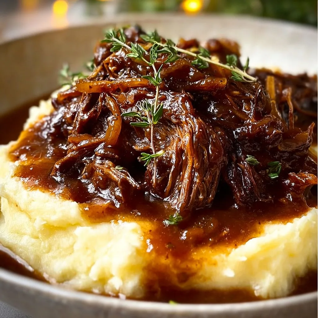 Juicy French Onion Pot Roast