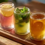 Refreshing salt water drink for hydration and health benefits.