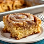Delicious cinnamon desserts including a tempting cinnamon roll cake.