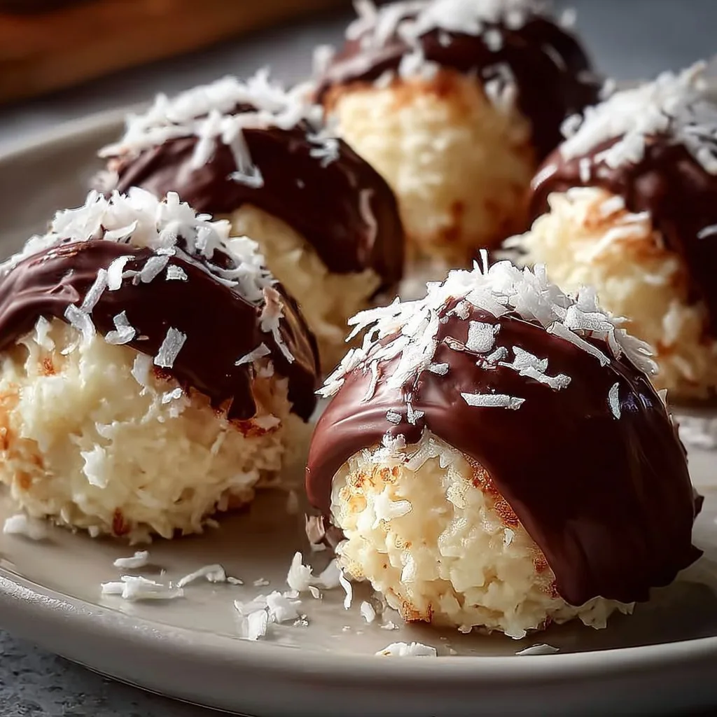 No-Bake Coconut Cream Balls