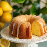Delicious slice of lemon cake with icing and lemon zest, perfect for dessert lovers.