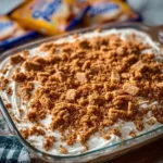 Delicious creamy childhood treat served in a bowl with colorful toppings