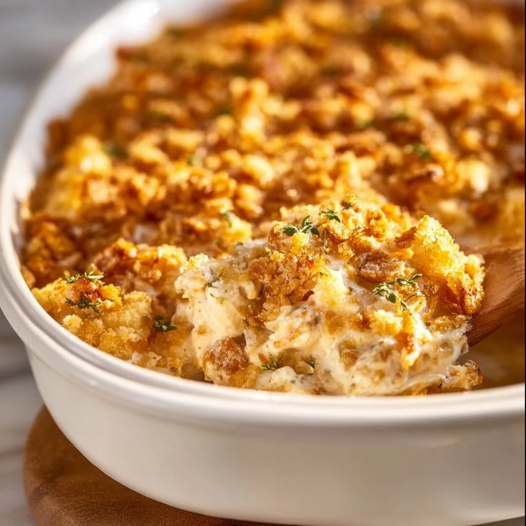 Million Dollar Chicken Casserole | Easy Casserole Recipes, Chicken Dinner Recipes, Recipes
