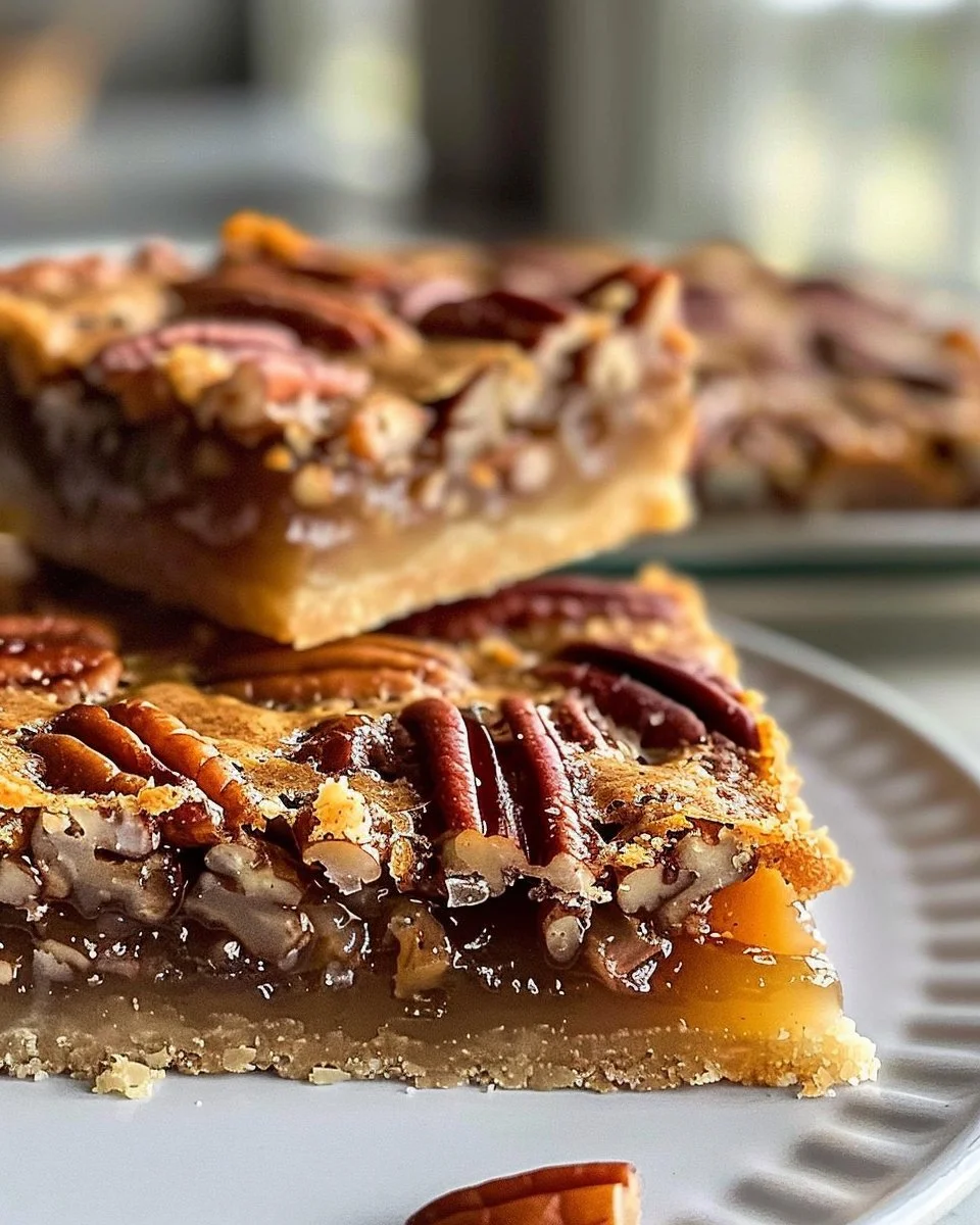 Easy Pecan Pie Bars