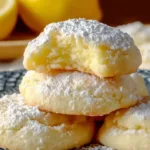 Delicious Lemon Cream Cheese Cookies with a creamy texture and citrus flavor.
