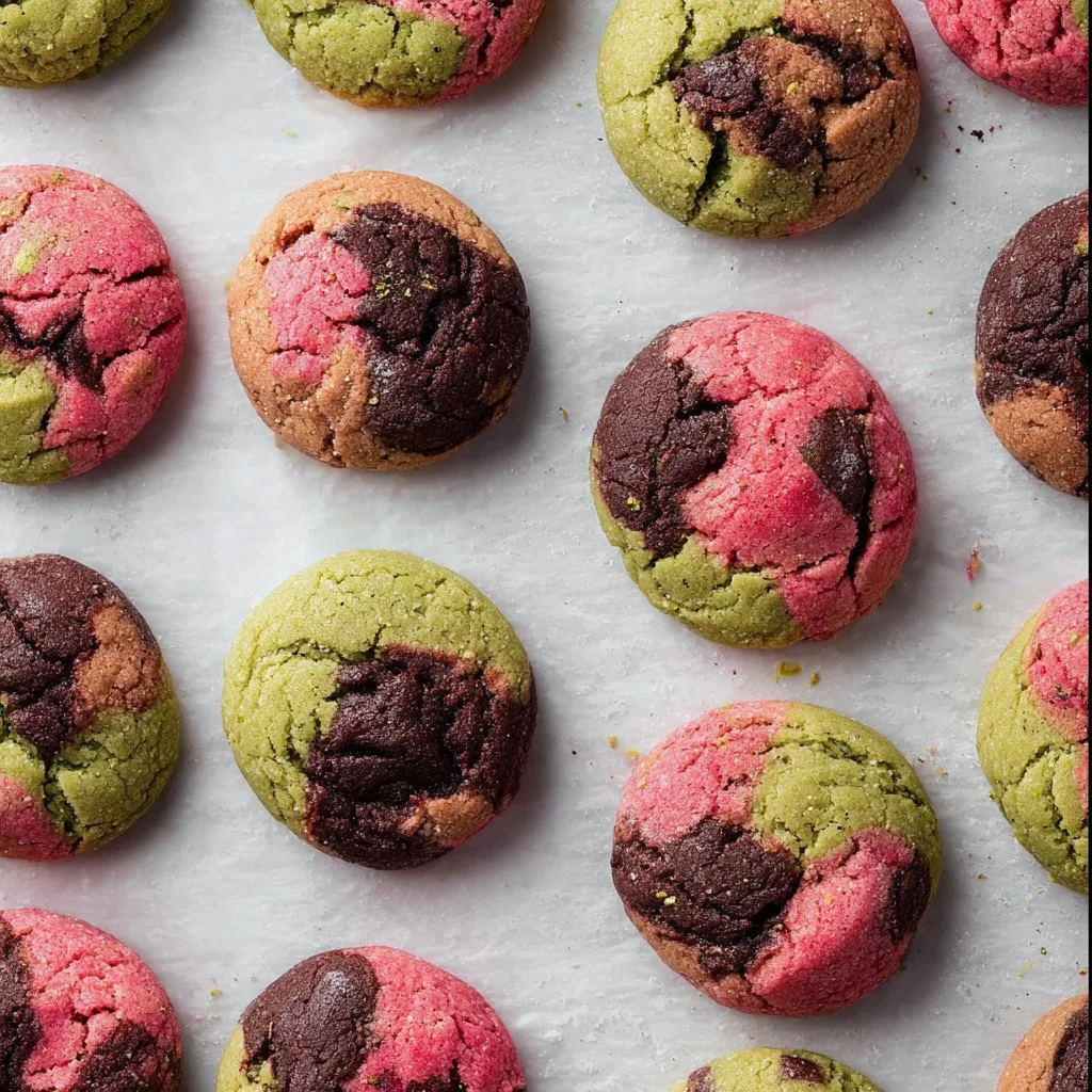 Spumoni Cookies