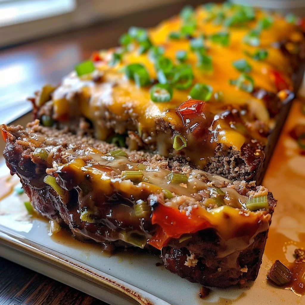 Cheesesteak Meatloaf