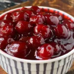 Homemade cherry pie filling made with fresh cherries