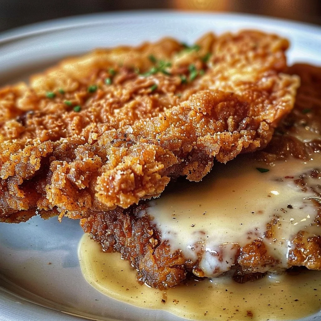 Crispy Buttermilk Chicken Fried Steak