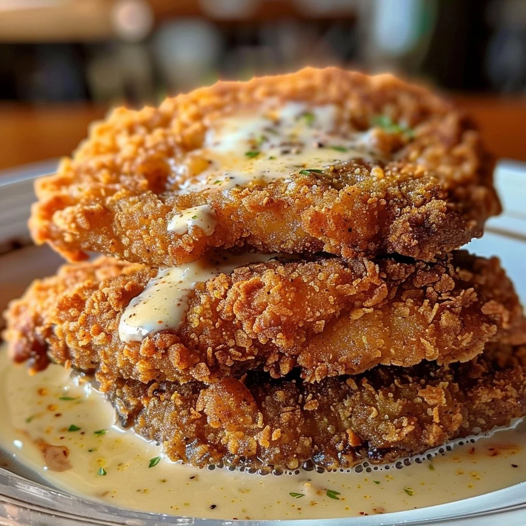 Crispy Buttermilk Chicken Fried Steak