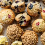 Ultimate muffin recipe with fluffy and delicious muffins ready to eat.