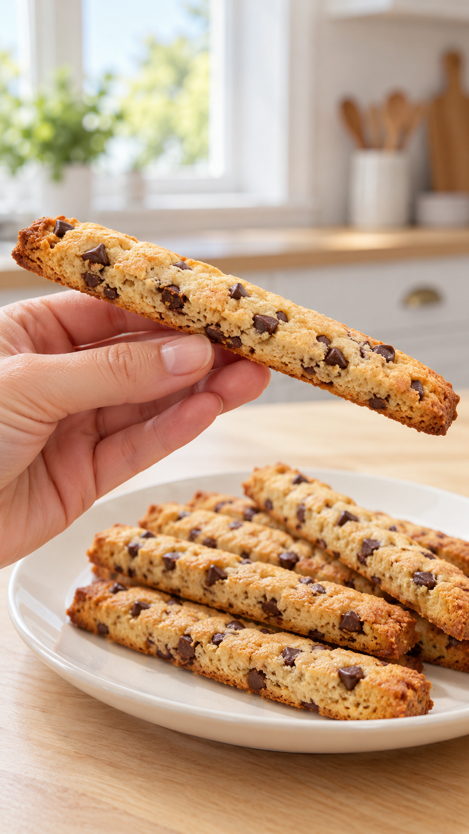 Gluten-Free Chocolate Chip Cookie Sticks