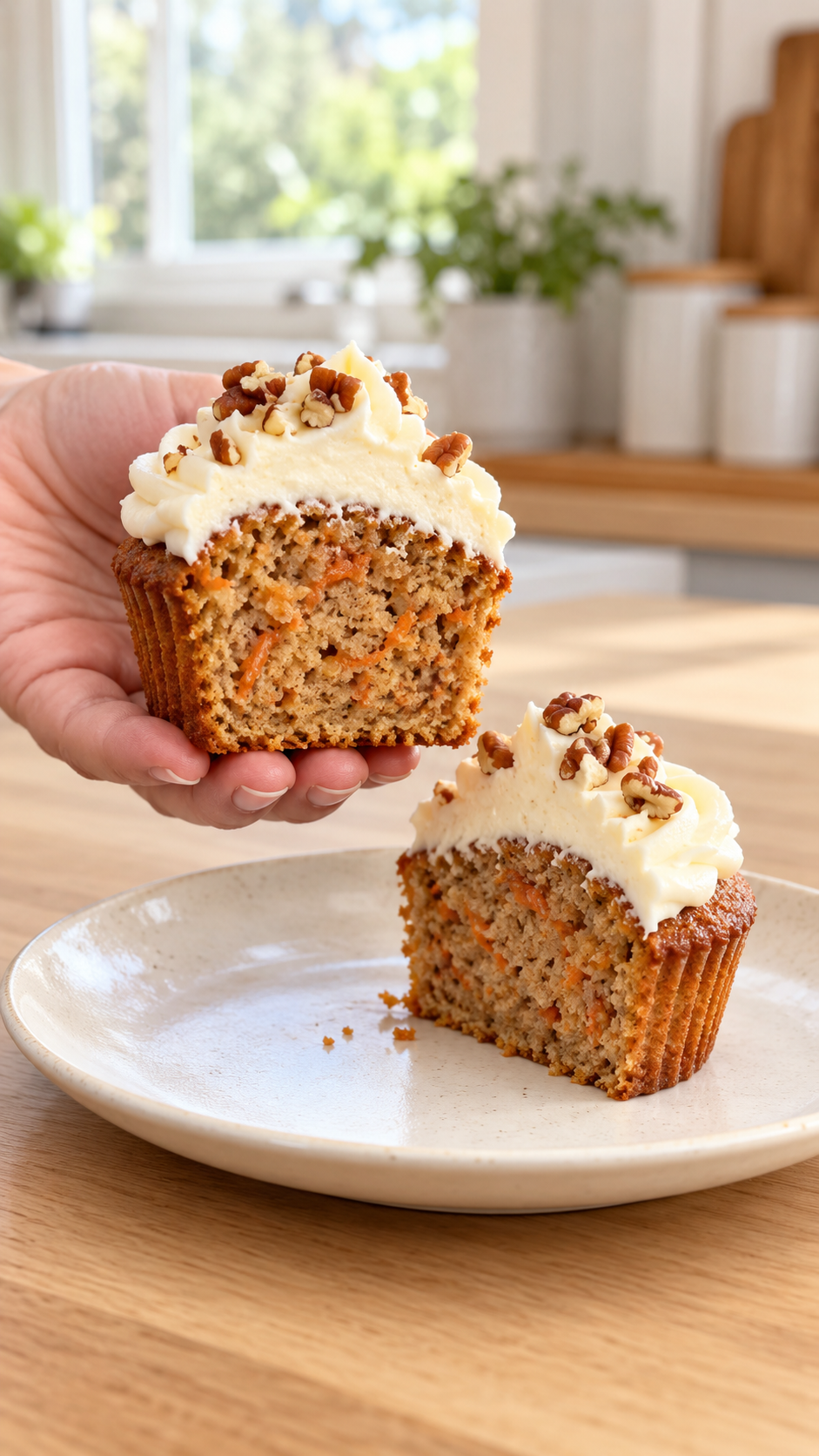 Gluten-Free Carrot Cake Cupcakes