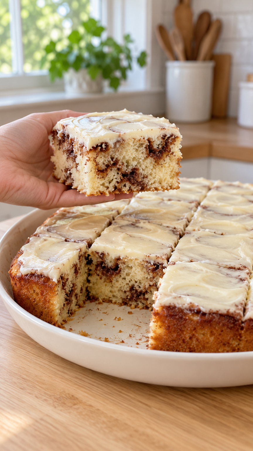 Gluten-Free Cinnamon Roll Cake | DayTasty