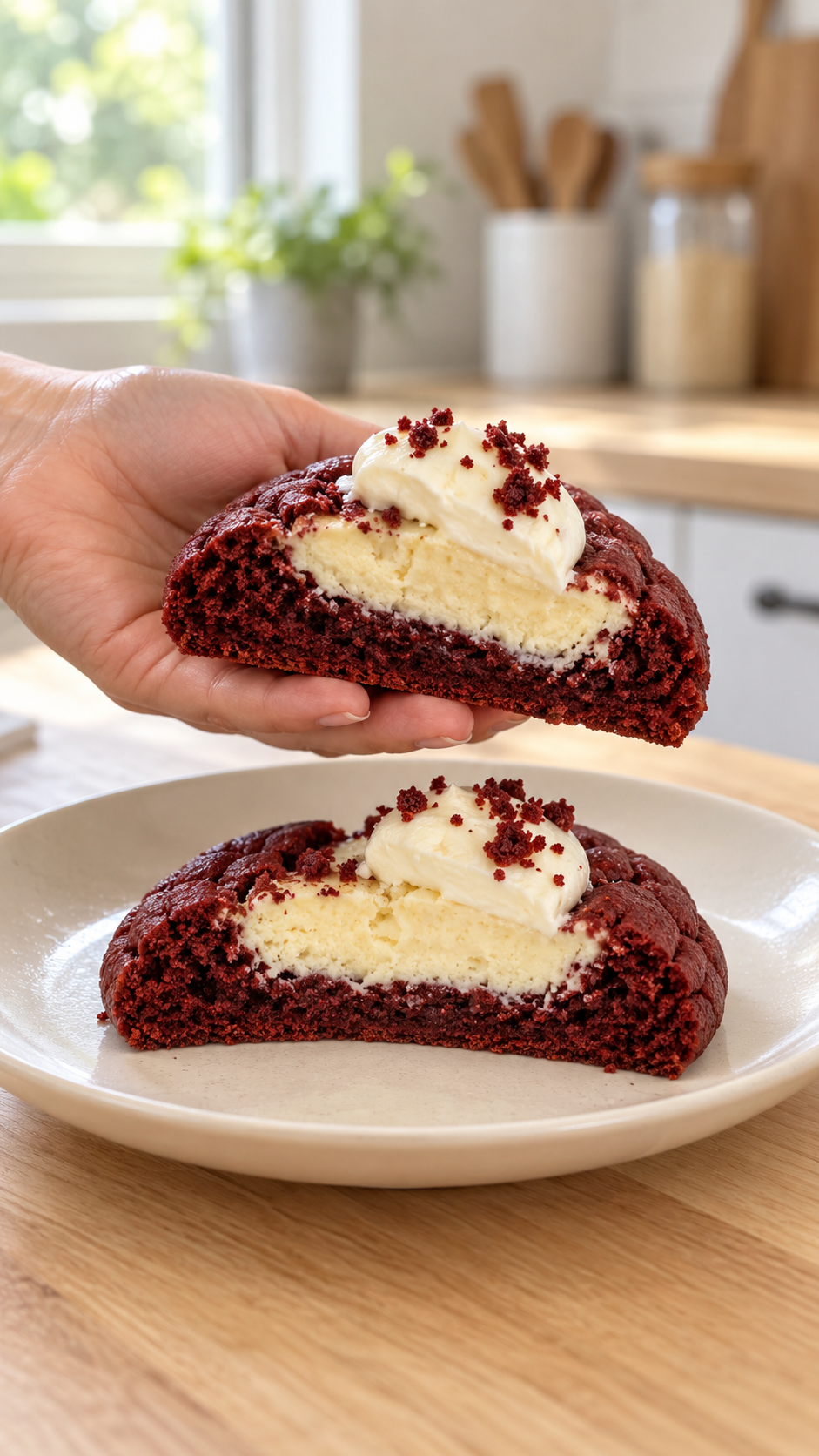 Gluten-Free Red Velvet Cookies — finished gluten-free recipe